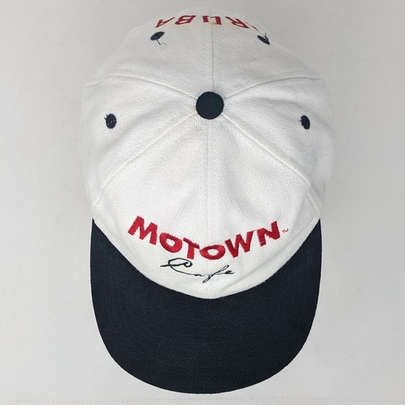 Vintage Motown Cafe Aruba Snapback Hat 90's R&B Detroit Music Label Cap - Picture 5 of 7